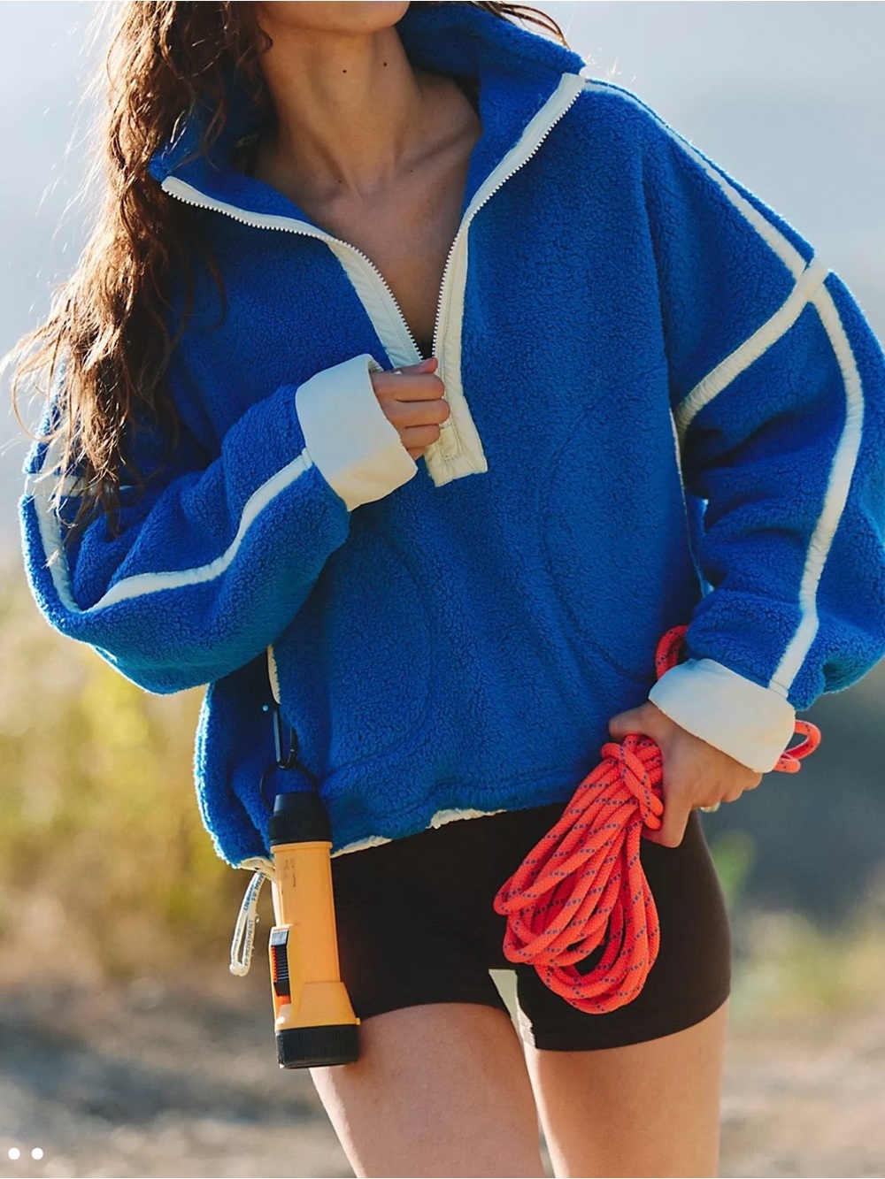 Free People Mountain High 1/2 Zip Fleece